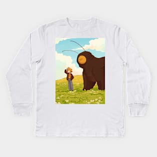 Searching Kids Long Sleeve T-Shirt